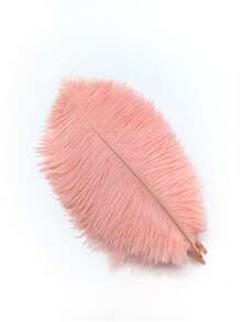 10pcs/Pack 15-20cm/6-8in Artificial Ostrich Feathers, Suitable For Crafts, Wedding Party Decor, Handmade, Desktop Decoration, Large DIY Feathers - A - View 29