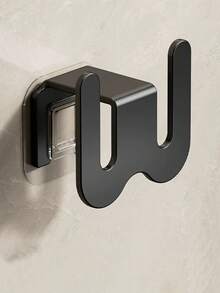 1/2pcs No Drill Wall Mounted Slipper Rack, Bathroom Hanging Shoe Storage Organizer Hook - Multicolor - View 11