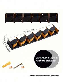 GOTURE 1pc Fishing Rod Holder Can Store 6 Fishing Rods Or Combinations-Perfect Fishing Rod And Gear Storage! - Multicolor - View 5