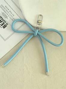 Un llavero con una cuerda de lazo, un colgante de creación de cuerda hecha a mano, un accesorio de mochila bolso de auriculares, adecuado como regalo de cumpleaños, llade de Señora, accesorio de Señora, regalo de regreso a la escuela, regalo de pareja, regalo de cumpleaños, regalo de fiesta o recuerdo de evento - Rojo - Ver 17