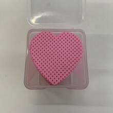 Heart-Shaped Nail Polish Remover Pads, Nail Polish Remover Pads, Eyelash Glue Remover Pads, Nail Polish Bottle Mouth Remover Pads, Manicure Tools Suitable For Nail Salons And Eyelash Beauty Salons. - Pink - View 6