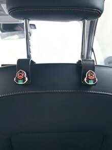 2pcs Duck-Shaped Single Hook, Car Seat Back Hanger Organizer Hooks - Hook Up - View 7