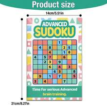 Bộ sưu tập sách bài tập Sudoku – Những thử thách logic lưới màu nhiều cấp độ giúp tập trung tinh thần, tư duy thông minh và giải trí không cần màn hình. - Sudoku - Xem 3