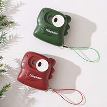 1 pieza Abridor de caja magnético de cerámica con diseño de dinosaurio lindo y práctico, cortador de caja, abridor de caja de cartón, cuchillo utilitario portátil - Dinosaurio - Ver 4