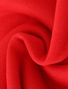 1pc Disney Mickey Mouse Confident Pose Graphic Tween Boys Classic Style Sweatshirt, Versatile & Easy To Clean, Perfect For School Days & After-School Hangouts - Đỏ - Xem 4