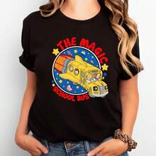 The Magic School Bus Shirt, Back To School Shirt, Take Chances Make Mistakes Shirt,Miss Frizzle Shirt,100 Days Of School Shirt,Teacher Shirt1 (2) - 黑色 - 查看 1