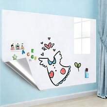 Whiteboard Wall Sticker, Reusable Small Chalkboard Self-Adhesive Erasable Writing Board For Home, Office, School, Removable Without Damaging Walls - White 1pc - View 12