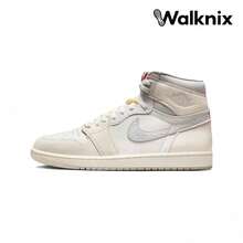 Air Jordan 1 High Retro OG 'Sail Elephant Print' Red University-Red Pale-Ivory Coconut-Milk Phantom Sneakers Men IH4363-100 - 彩色 - 查看 1