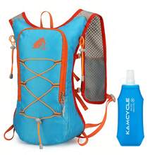 5L Mochila ligera para correr, Chaleco funcional para correr, Mochila de hidratación de la marca Camel de 150g, Adecuada para trail running, senderismo, maratón - Multicolor - Ver 17