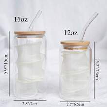 1pc Personalized Birth Flower Glass Cup, Customized Bridesmaid Wedding Gift, Mother's Day Valentine's Day Present, Outdoor Picnic Cup - Multicolor - View 10