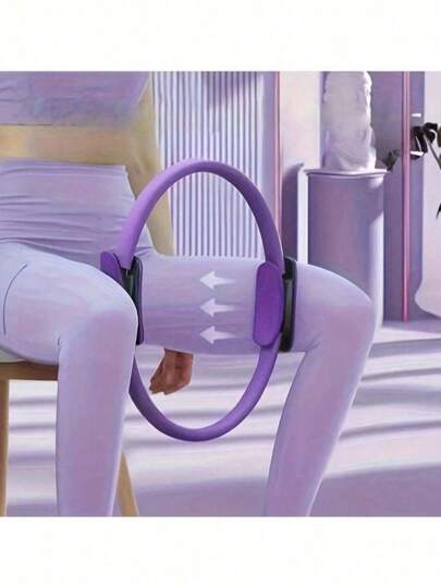 1pc Pilates Ring - Home Fitness Exercise Accessory, Suitable For Full Body Shaping And Muscle Strengthening - Pilates - EVA Foam Yoga Ring, Suitable For Buttocks Shaping, Knee Massage, Shoulder And Back Tightening, Pelvic Repair, Pelvic Floor Muscle Repair, Leg Slimming, Lightweight And Portable, Durable