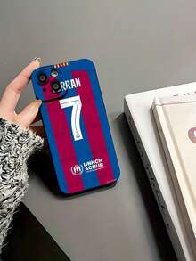El dorsal número siete de Ferran en la camiseta del Barcelona, patrocinado por ACNUR. Esta elegante funda para móvil es compatible con Samsung, Apple, VIVO, OPPO, , Transsion, ,  y Honor. Fabricada en silicona TPU, ofrece protección contra golpes y caídas, además de una sensación superior. Es un regalo ideal para familiares, amigos y seres queridos, y una opción perfecta para San Valentín y Año Nuevo. - Negro - Ver 6
