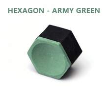 1pc Professional Hexagonal Billiard Cue Chalk, Billiard Chalk, Enhanced Grip, Long-Lasting, Anti-Slip Cue, Won't Fall Off, Integrated Front Wiper, Comes With Portable Protective Case - Multicolor - View 13