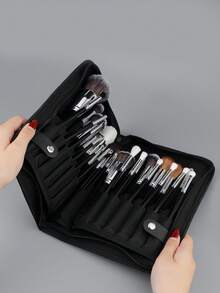 30pcs Professional Makeup Brush Set, Eye Shadow & Nose Contour Brushes, High-End Makeup Artist Portable Brush Kit - Multicolor - View 5