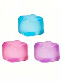 肌肉糖果造型减压玩具，柔软麦芽质感挤压玩具，缓解压力，成人感官玩具，缓解焦虑和压力，男女老少皆宜的礼物 - 彩色 - 查看 3