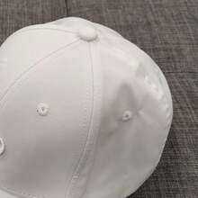 Lightweight, Fitted Polyester Non-Woven Fabric Hip Hop Baseball Cap, All-Season Handwash, Windproof, UV Protection, Adjustable, Street Fashion Hat | Hip Hop Style | Adjustable Head Circumference - Baseball Cap - View 3