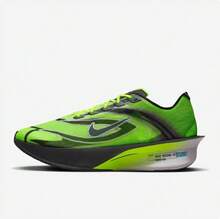 Nike Zapatillas de running ZOOMX para hombre para maratones de carretera - Verde/Negro - Ver 7