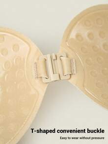 1对芒果形自粘式乳贴，肤色，可提升乳沟。 - 杏色 - 查看 4