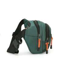 Riñonera Oxford impermeable Para Hombre y mujer, riñonera multifuncional de gran capacidad, Riñoneras resistentes al desgaste Para Hombre RHMR - Gris - Ver 6