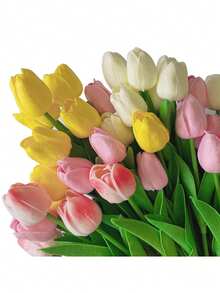 6/4/3/1件套迷你多巴胺风格宽口陶瓷花瓶（不含鲜花），房间人造花装饰，干花桌面摆件，家居装饰，摄影道具，适用于卧室、门廊、节日装饰、情人节礼物、复活节装饰、室内装饰、返校季、房间装饰、学习用品，玻璃花瓶 - 彩色 - 查看 16