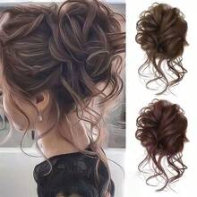 1pc Multi-Prong Hair Claw Clip For Bun Updo - Black - View 4