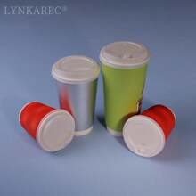 50pcs/Pack Polylactic Acid (PLA) Milk Tea Cup Lids, Compostable, Heat-Resistant, Coffee Cup Lids For Takeout, Good Sealability - Direct Drinking Cover - View 5