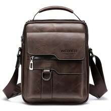 Túi đeo vai đứng cổ điển dành cho nam, Túi đeo chéo vai công sở phong cách Old Money Streetwear - Nhiều màu - Xem 4