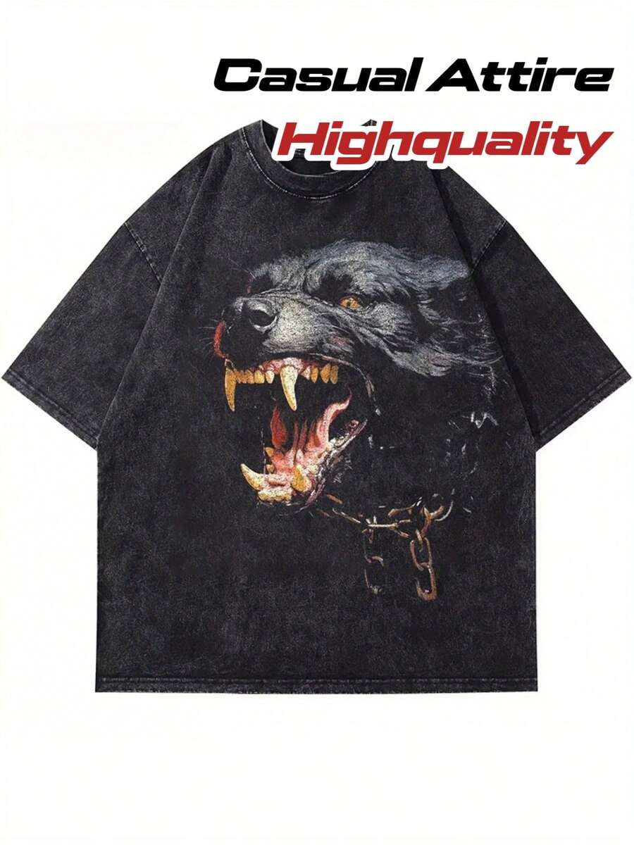 Men Outdoor Tees & Tanks - Black - View 1