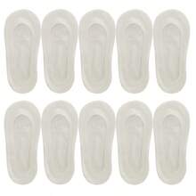 女士隐形低帮夏季薄款透气硅胶防滑冰丝船袜 - 彩色 - 查看 8