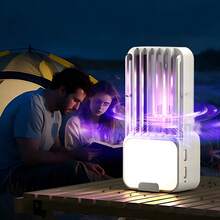 USB Powered UV Light Mosquito Repellent & Trap, Fruit Fly Catcher, Small Flying Insect Trap - Multicolor - View 3