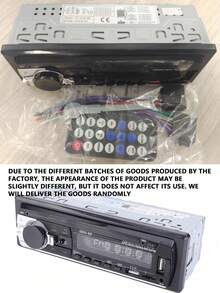 1 Din Car Stereo Radio MP3 Player, Digital Bluetooth FM Audio Player With Dashboard, AUX Input - Car MP3 Player - View 14