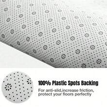 1pc Classical Pattern & Text Design Plush Rectangle Soft Anti-Slip Absorbent Floor Mat For Kitchen, Living Room Home Use ,Room Decor - Flannel Floor Mats, Living Room Rugs, Bedroom Rugs, Washable Rugs, Shag Rugs, Cozy Rugs, Soft On Feet, Home Decor Rugs, Adds Warmth, Stylish Rugs, Valentine's Day Decor, Valentines Decor - Welcome Mats, Entrance Mats, Outdoor Doormats, Absorbent Mats, Keeps Dirt Out, Front Door Mat, Cute Doormats, Easy Clean Mats, Kitchen Mats For Floor, Kitchen Rugs, Kitchen Deccor - Multicolor - View 8