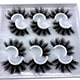 6Pairs D Curl Faux Mink Fluffy Lashes
