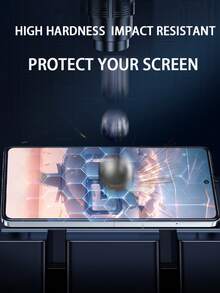 3pcs Screen Protector, Compatible With And Other Models, High-Definition Tempered Glass Film, 9H Hardness, Compatible With Phone Cases, Easy To Install, Scratch-Resistant, Bubble-Free, Full Coverage. - Clear - View 9