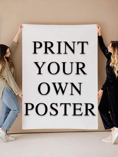 Customized Framed Canvas Art, Frameless Decorative Canvas, Customizable Pink Bow Baby Shower Decor, Suitable For Living Room, Kitchen, Hallway, Bedroom And Office Decoration Posters And Prints