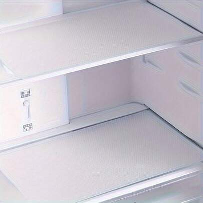 4pcs/8pcs Premium Refrigerator Liners - Trimmable Cabinet Mats, Fridge, Dining Table Pads, Waterproof, Oil-Proof, Suitable For Tidy Kitchen - , Non-Slip, Fit For Shelves, Fridge And Cabinets, No Battery Required