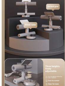 Sit-Up Assist Device With Strong Suction Cup, Abdominal Muscle Trainer, Home Fitness Equipment For Abs And Waistline - Multicolor - View 3