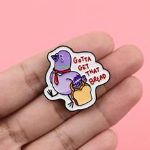 Ghim cài áo và huy hiệu tráng men dùng cho ba lô, túi xách, trang trí độc đáo, quà tặng cho bạn bè. - Nhiều màu - Xem 8