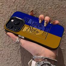 Logotipo de los Tigres UANL en dorado y azul. Esta elegante funda es compatible con Samsung, Apple, VIVO, OPPO, , Transsion, ,  y Honor. Fabricada en silicona TPU, ofrece protección contra golpes y caídas, además de una sensación superior. Es el regalo ideal para familiares, amigos y seres queridos, y la opción perfecta para San Valentín y Año Nuevo. - Negro - Ver 5