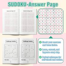 Bộ sưu tập sách bài tập Sudoku – Những thử thách logic lưới màu nhiều cấp độ giúp tập trung tinh thần, tư duy thông minh và giải trí không cần màn hình. - Sudoku - Xem 4