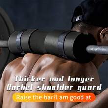 1pc Unisex Barbell Pad, Thick Neck Protection Pad For Squats, Glute Bridges And Hip Thrusts, Fitness Training Equipment - Multicolor - View 5