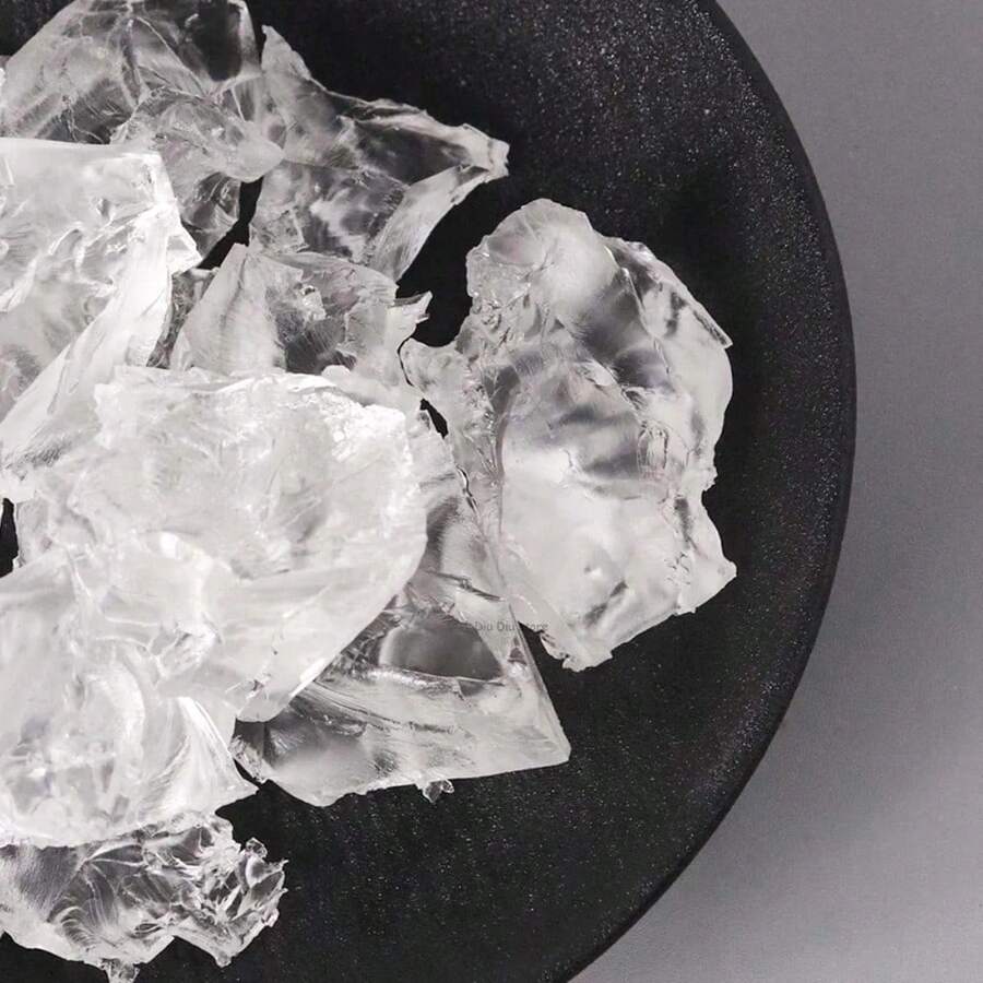 100g/500g/1000g Transparent Crystal Jelly Wax, DIY Handmade Candle Material, Smokeless Fragrance Wax Craft Gift - A - View 1