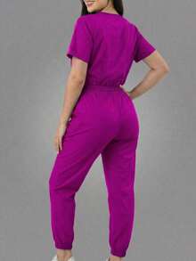 Scrub Sets - Violet Purple - View 2