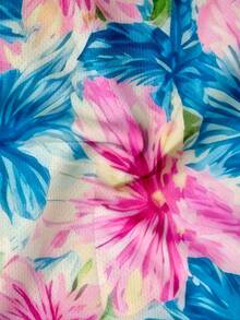 Men's Vacation Style Sleeveless Tank Top And Shorts Set - Multicolor - View 6