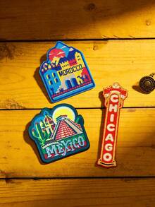 3pcs Travel Pattern Embroidered Patches, Country/City Commemorative Patches, Iron-On/Sew-On Patches For Clothes, Jackets, Bags, Hats, Personalized Travel Souvenir Gifts, Ideal For Passport Holder Decoration - Travel Patterns - View 10