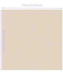 卡通小狗印花小方巾，百搭时尚围脖/头巾，女士适用 - 米色 - 查看 5