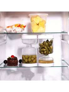 1个带盖带滤网的发酵罐，防漏腌制容器，适用于酸菜、橄榄、泡菜，学生用品 - 查看 8