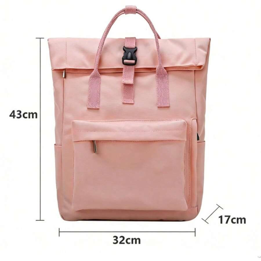 Zaini funzionali da uomo - Grande formato rosa [può contenere un laptop da 15,6 pollici] - Visualizzare 1