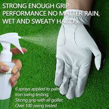 FINGER TEN 1pc Right Hand Golf Glove Men's Left Hand Golf Glove Skull Leather Breathable Comfortable Non-Slip Grip Size S/M/ML/L/XL - Black - View 6