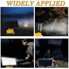 Outdoor Cordless LED Work Light (Batteries Not Included, Fixture Only), 8-Inch/5-Inch Outdoor Ambient Lighting, Compatible Only With DCB 205 Lithium Batteries, High-Brightness Emergency Floodlight With Dual USB Ports And Two-Level Brightness Adjustment, Portable Handheld Light, Compatible With Smartphones/Tablets, A Must-Have For Outdoor Adventures, Car Accessories Enthusiasts, And Gifts. - Đèn làm việc LED không dây ngoài trời - Xem 6